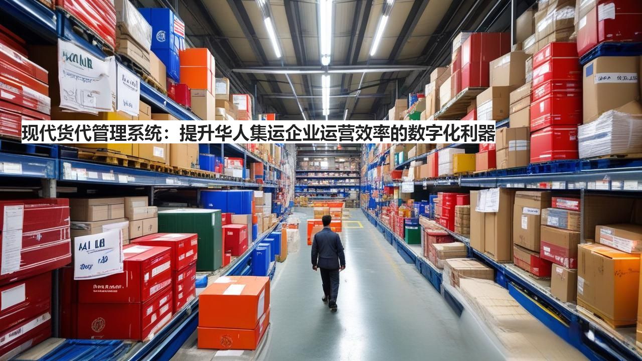 现代货代管理系统:提升华人集运企业运营效率的数字化利器